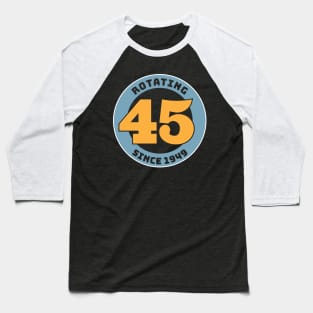 Vinyl 45 Baseball T-Shirt